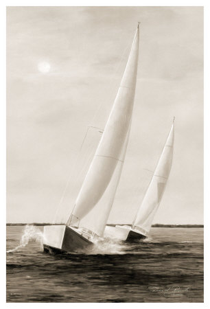 Blue Sails by Diane Romanello Pricing Limited Edition Print image