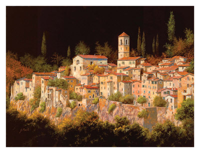 Notte Senza Luna by Guido Borelli Pricing Limited Edition Print image