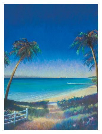 Tropical Path Ii by Fred Fieber Pricing Limited Edition Print image