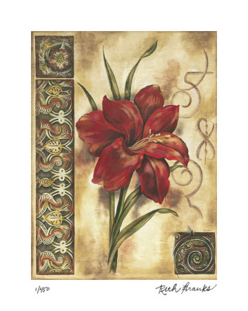 Illuminated Lily I by Ruth Franks Pricing Limited Edition Print image