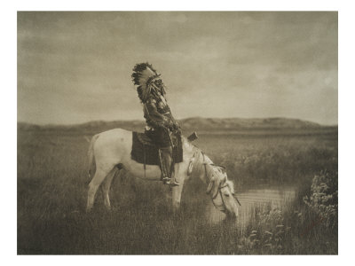 An Oasis In The Badlands by Edward S. Curtis Pricing Limited Edition Print image