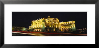 Building Lit Up At Night, Mariinsky Theatre, St. Petersburg, Russia by Panoramic Images Pricing Limited Edition Print image