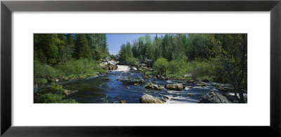 Waterfall In The Forest, Michigan, Usa by Panoramic Images Pricing Limited Edition Print image