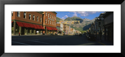 Street Through A Town, Telluride, Colorado, Usa by Panoramic Images Pricing Limited Edition Print image