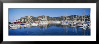 Boats Docked At The Harbor, Port D'andratx, Fisherman's Port, Majorca, Spain by Panoramic Images Pricing Limited Edition Print image