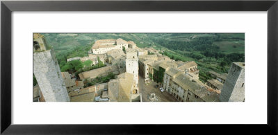 Houses, San Gimignano, Tuscany, Italy by Panoramic Images Pricing Limited Edition Print image