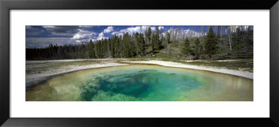 Hot Spring Pool In The Landscape, Beauty Pool, Yellowstone National Park, Wyoming, Usa by Panoramic Images Pricing Limited Edition Print image