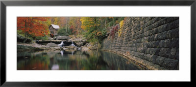 Watermill In A Forest, Glade Creek Grist Mill, Babcock State Park, West Virginia, Usa by Panoramic Images Pricing Limited Edition Print image