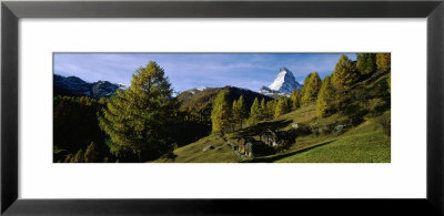 Mountain Peak, Matterhorn, Valais, Switzerland by Panoramic Images Pricing Limited Edition Print image