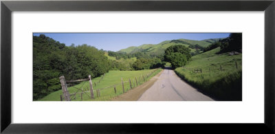 Road Passing Through A Landscape, California, Usa by Panoramic Images Pricing Limited Edition Print image