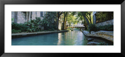 Bridge Across A River, San Antonio River Walk, San Antonio, Texas, Usa by Panoramic Images Pricing Limited Edition Print image