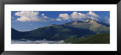 Cloud Over A Mountain, Many Parks Curve, Long's Peak, Rocky Mountain National Park, Colorado, Usa by Panoramic Images Pricing Limited Edition Print image