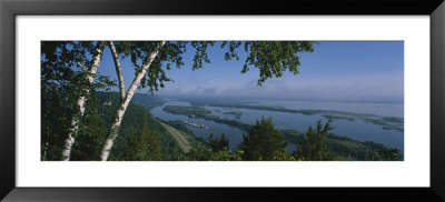 Mississippi River, Great River Road, La Crescent, Houston County, Minnesota, Usa by Panoramic Images Pricing Limited Edition Print image