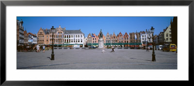 Grote Market, Brugge, Belgium by Panoramic Images Pricing Limited Edition Print image