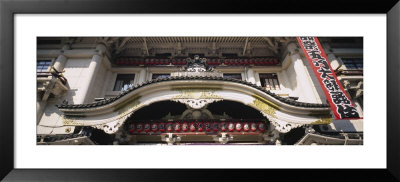 Facade Of A Theater, Kabuki Theater, Ginza, Tokyo Prefecture, Japan by Panoramic Images Pricing Limited Edition Print image
