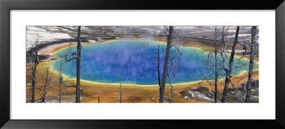 Grand Prismatic Pool, Yellowstone National Park, Wyoming, Usa by Panoramic Images Pricing Limited Edition Print image