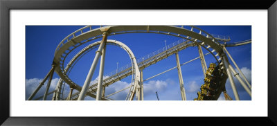 Rollercoaster In An Amusement Park by Panoramic Images Pricing Limited Edition Print image
