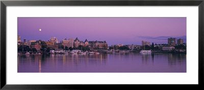 City Skyline At Night, Victoria, British Columbia, Canada by Panoramic Images Pricing Limited Edition Print image