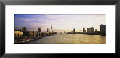 Buildings On The Waterfront, Rotterdam, Netherlands by Panoramic Images Pricing Limited Edition Print image
