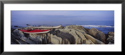 Two Kayaks On A Cliff, Cherry Hill, Nova Scotia, Canada by Panoramic Images Pricing Limited Edition Print image