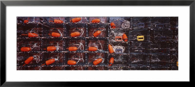 Stack Of Lobster Traps, New Harbor, Maine, Usa by Panoramic Images Pricing Limited Edition Print image