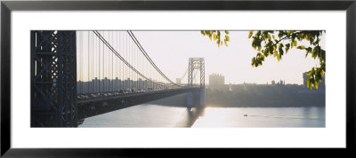 Bridge Across The River, George Washington Bridge, New York, Usa by Panoramic Images Pricing Limited Edition Print image