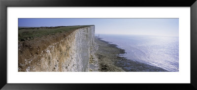 Cliff Over The Shore, Beachy Head, Isle Of Wight, United Kingdom by Panoramic Images Pricing Limited Edition Print image