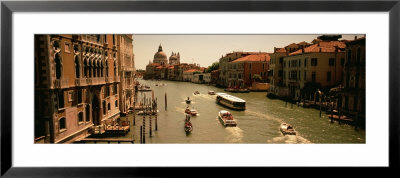 Boats In Water, Venice, Italy by Panoramic Images Pricing Limited Edition Print image