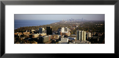 City At The Coast With Chicago In The Background, Evanston, Illinois, Usa by Panoramic Images Pricing Limited Edition Print image