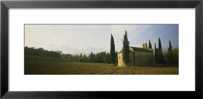 Building In A Farm, Montserrat, Barcelona, Catalonia, Spain by Panoramic Images Pricing Limited Edition Print image