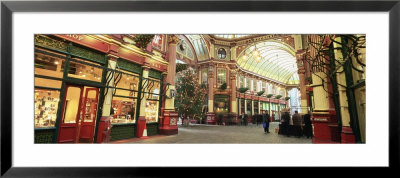 Interiors Of A Market, Leadenhall Market, London, England by Panoramic Images Pricing Limited Edition Print image