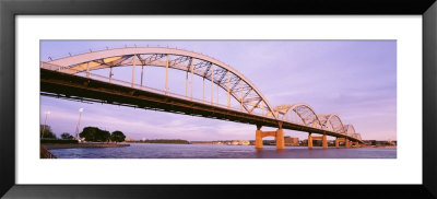 Centennial Bridge Over Mississippi River, Davenport, Iowa, Usa by Panoramic Images Pricing Limited Edition Print image