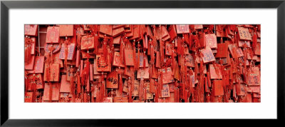 Detail, Prayer Wishes, Daii Temple, Tai'an, China by Panoramic Images Pricing Limited Edition Print image