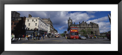 People Walking On The Street, Edinburgh, Scotland, United Kingdom by Panoramic Images Pricing Limited Edition Print image
