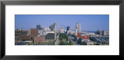 High Angle View Of A City, St. Louis, Missouri, Usa by Panoramic Images Pricing Limited Edition Print image