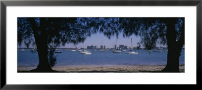 Boats In An Ocean, Sarasota, Florida, Usa by Panoramic Images Pricing Limited Edition Print image