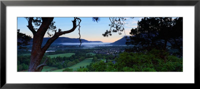 High Angle View Of A Town, Keswick, Lake District National Park, Cumbria, England, United Kingdom by Panoramic Images Pricing Limited Edition Print image