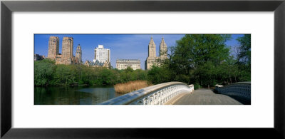 Bow Bridge, Central Park, New York City, New York State, Usa by Panoramic Images Pricing Limited Edition Print image