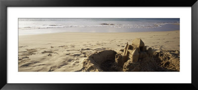 Sandcastle On The Beach, Hapuna Beach, Big Island, Hawaii, Usa by Panoramic Images Pricing Limited Edition Print image