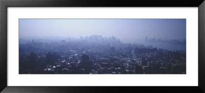 Smog Over New York, New York City, New York State, Usa by Panoramic Images Pricing Limited Edition Print image