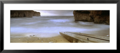 Cliffs Along The Sea, North Landing, Flamborough, Yorkshire, England, United Kingdom by Panoramic Images Pricing Limited Edition Print image