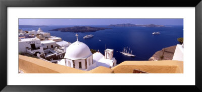 Santorini, Greece by Panoramic Images Pricing Limited Edition Print image