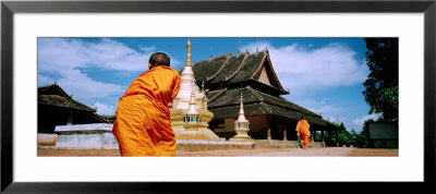 Buddhist Monks, Xishuangbanna, China by Panoramic Images Pricing Limited Edition Print image