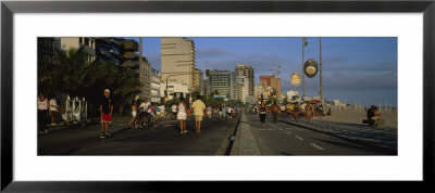 Buildings Along The Beach, Ipanema, Rio De Janeiro, Brazil by Panoramic Images Pricing Limited Edition Print image