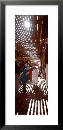 Souk, Marrakech, Morocco by Panoramic Images Pricing Limited Edition Print image