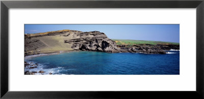 Tourists On The Beach, Big Island, Hawaii, Usa by Panoramic Images Pricing Limited Edition Print image
