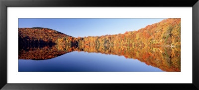 Fall Mirror Image Reflections, White Mountains National Forest, New Hampshire, Usa by Panoramic Images Pricing Limited Edition Print image
