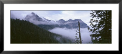 Clouds, Tatoosh Range, Mt. Rainier National Park, Mt. Rainier, Washington State, Usa by Panoramic Images Pricing Limited Edition Print image