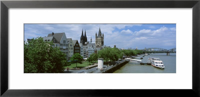 Rhine River, Cologne, Germany by Panoramic Images Pricing Limited Edition Print image