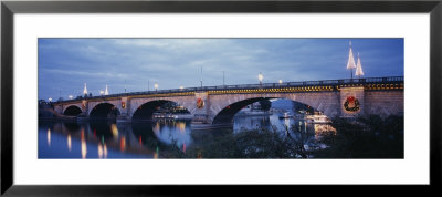 Arch Bridge Across A River, Lake Havasu, London Bridge, Lake Havasu City, Arizona, Usa by Panoramic Images Pricing Limited Edition Print image